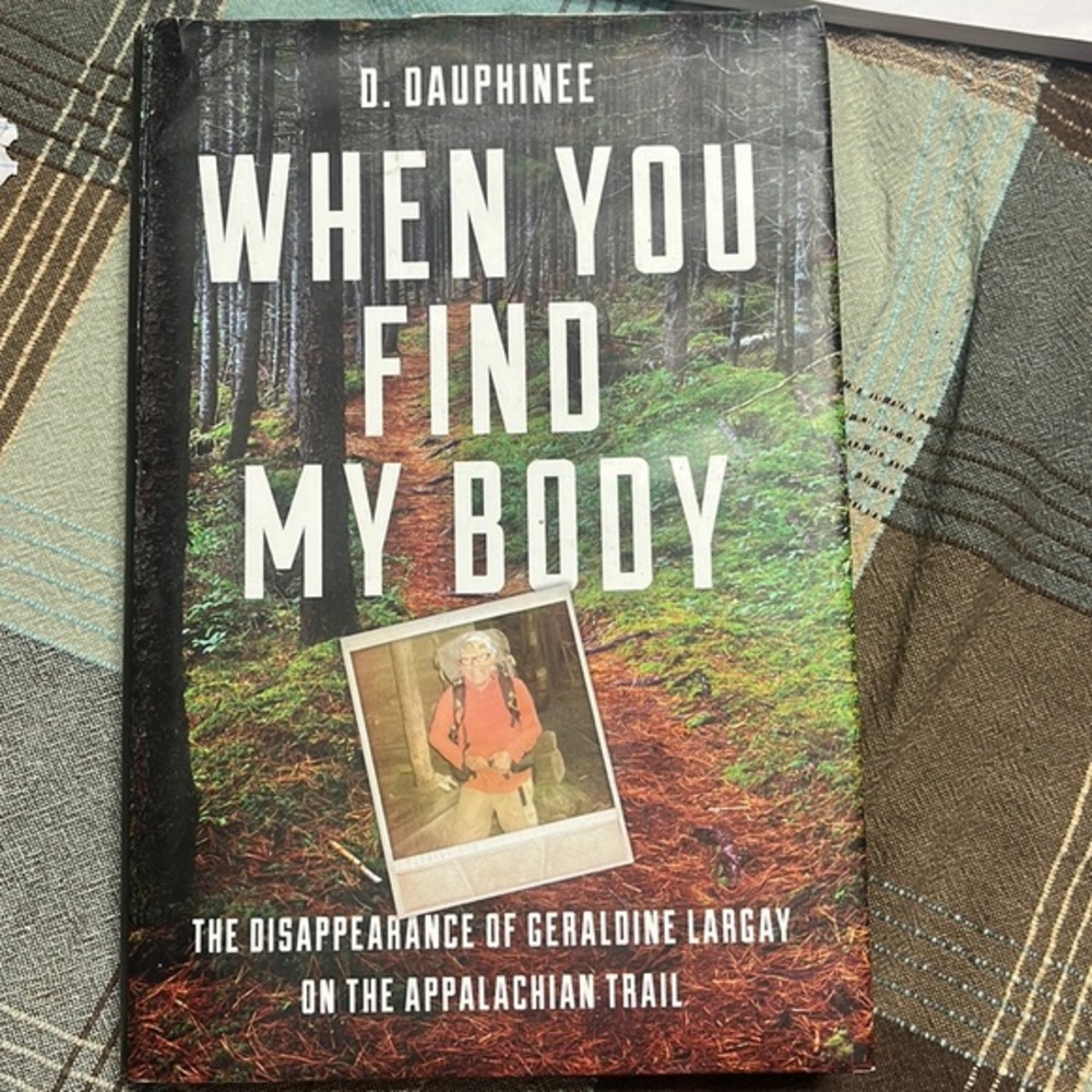 When you find my body, book